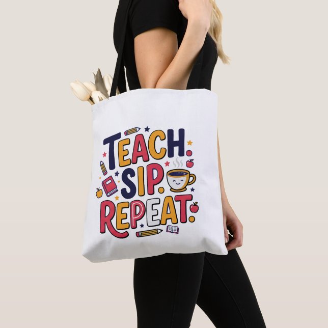 BOLSA TOTE ENSINE. BEBA. REPITA (Close Up)