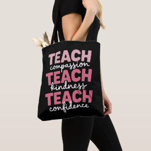 Bolsa Tote Ensine Educação para a Vida de Professores Fofos I