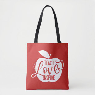 Bolsa Tote Ensine o amor inspiram