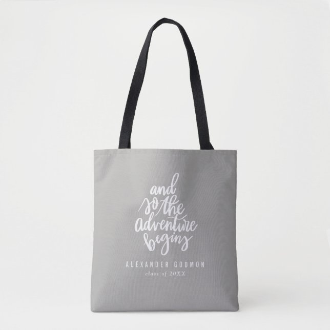 Bolsa Tote Então a aventura começa (Frente)