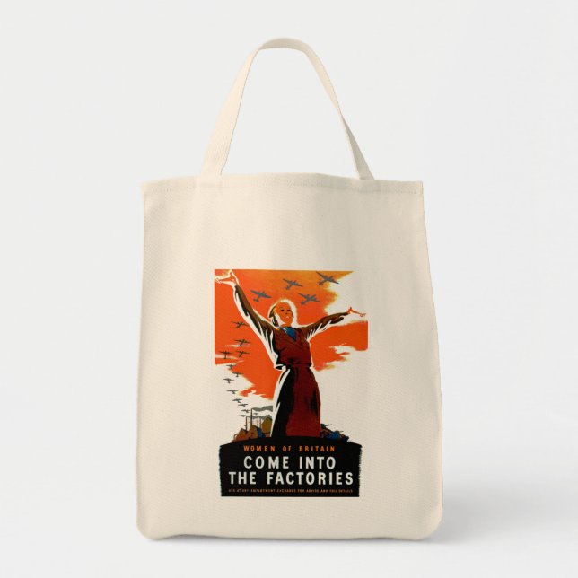 Bolsa Tote Entre Nas Fábricas (Frente)