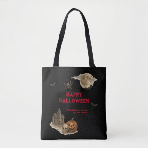 Bolsa Tote Entre Se Você Atrever - Maldito Halloween De Casa