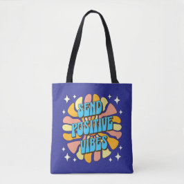 Bolsa Tote Enviar Vibrações Positivas