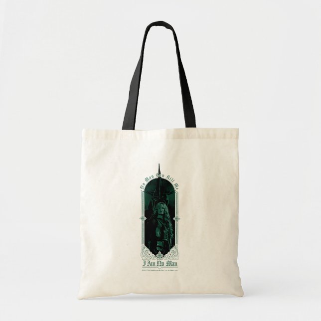 Bolsa Tote Éowyn Vs SAURON™ "I Am No Man" Rohan Graphic (Frente)