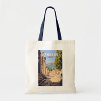 Ephesus Turkey Viagem Art Vintage