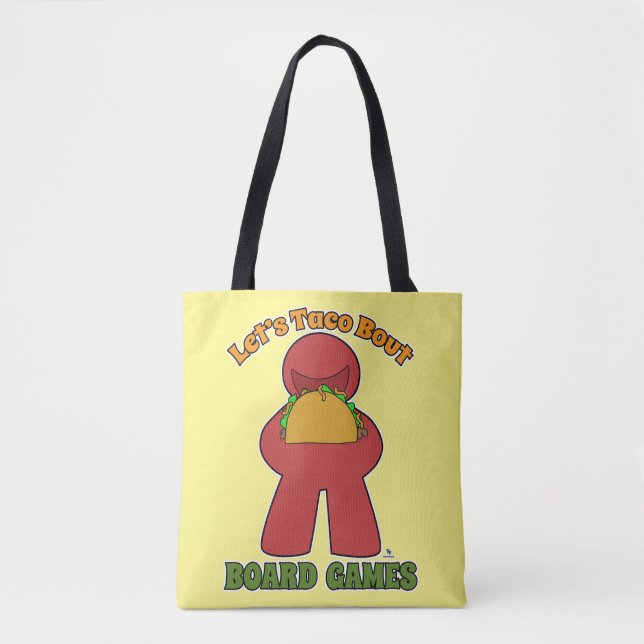 Bolsa Tote Epic Taco Bout Games Meple Divertimento (Frente)