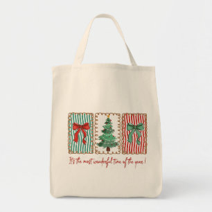 Bolsa Tote Época Mais Maravilhosa do Ano Coquette Natal
