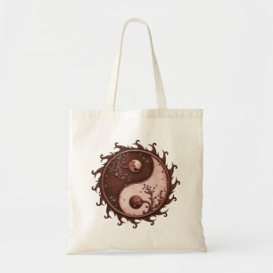 Bolsa Tote Equilíbrio ao Luar – Yin Yang da Luz Eterna.