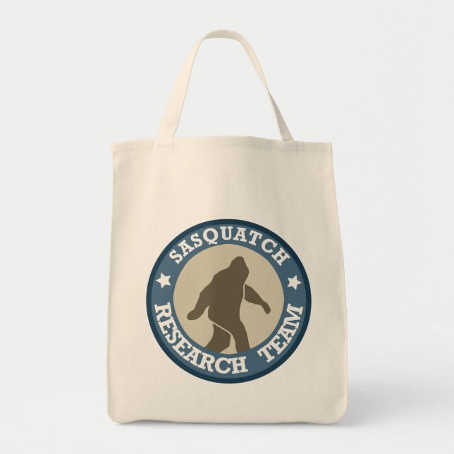 Bolsa Tote Equipa de investigação de Sasquatch (Frente)