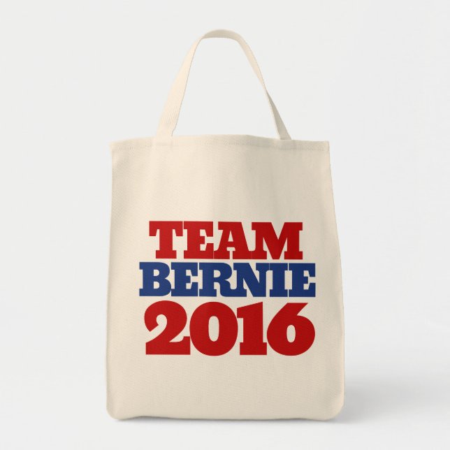 Bolsa Tote Equipe Bernie 2016 (Frente)
