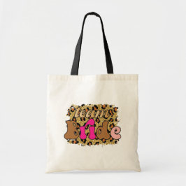 Bolsa Tote Equipe da Noiva Glam Leopardo Despedida de Solteir