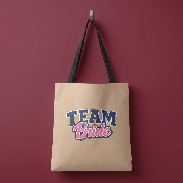 Bolsa Tote Equipe da Noiva Ousada Festa de Casamento (Criador carregado)