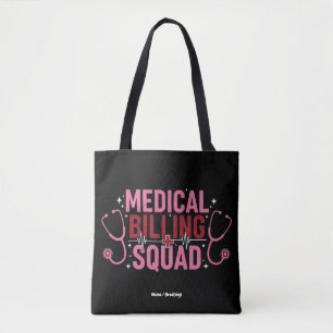 Bolsa Tote Equipe de Cobrança Médica Engraçada Presente Orgul