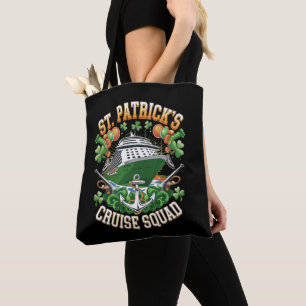 Bolsa Tote Equipe de Cruzeiro do Dia de São Patrício 2025 Fam