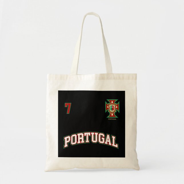 Bolsa Tote Equipe de futebol nº 7 (+BACK) (Frente)