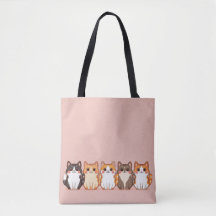 Equipe de Gatinha Fofa Kawaii Rosa Doce Mamãe Gata