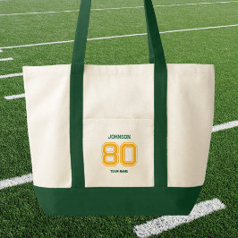 Bolsa Tote Equipe de Nomes Personalizados do Green Sports Tea