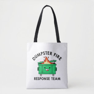 Bolsa Tote Equipe de resposta a incêndios de Dumpster