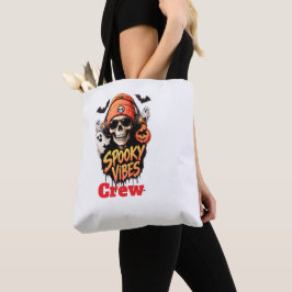 Bolsa Tote Equipe de Vibrações Assustadoras Sacola de Abobora