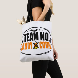Bolsa Tote Equipe Divertida Sem Milho Doce No Halloween