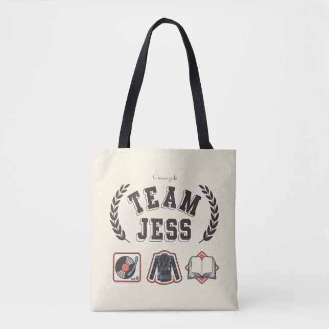 Bolsa Tote Equipe Jess Gilmore Girls Design (Frente)