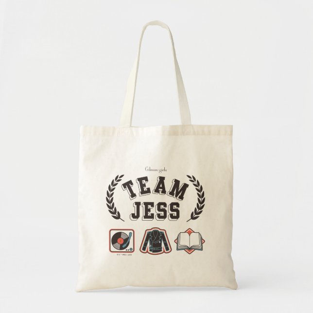 Bolsa Tote Equipe Jess Gilmore Girls Design (Frente)