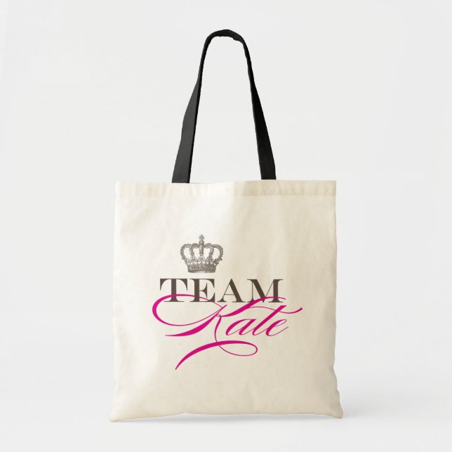 Bolsa Tote Equipe Kate | o casamento real (Frente)