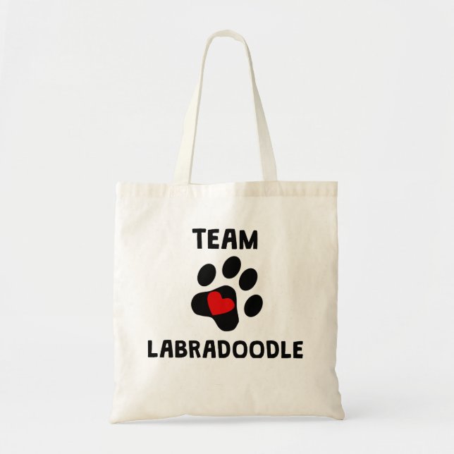 Bolsa Tote Equipe Labradoodle (Frente)