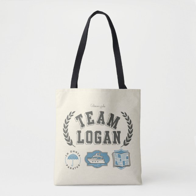 Bolsa Tote Equipe Logan Gilmore Girls Design (Frente)