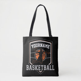 Bolsa Tote Equipe Personalizada de Jogador de Basquete