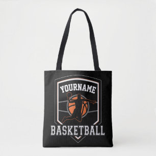 Bolsa Tote Equipe Personalizada de Jogador de Basquete