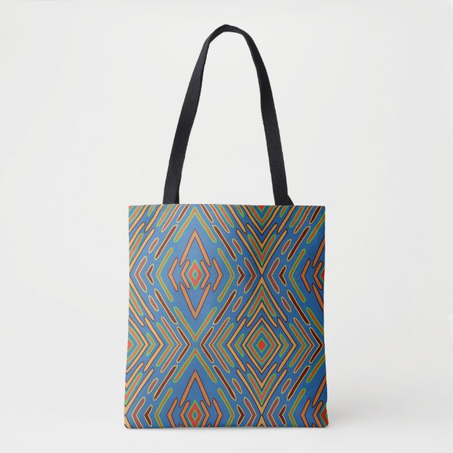 Bolsa Tote Era Espacial Futurista Hi-Tech (Frente)