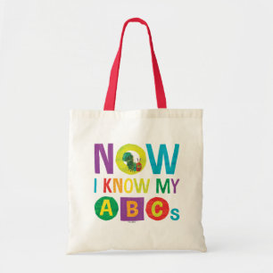 Bolsa Tote Eric Carle agora eu conheço meu ABCs