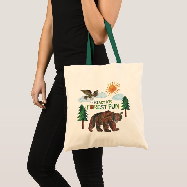 Bolsa Tote Eric Carle | Preparado para o Fundo Florestal (Frente (produto))