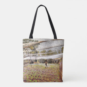 Bolsa Tote Eric Ravilious trabalho de arte, Strawberry Nets