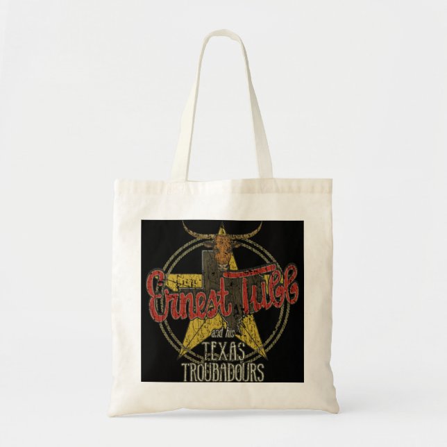 Bolsa Tote Ernest Tubb &amp; Seu Texas Incomoda 1943 (Frente)