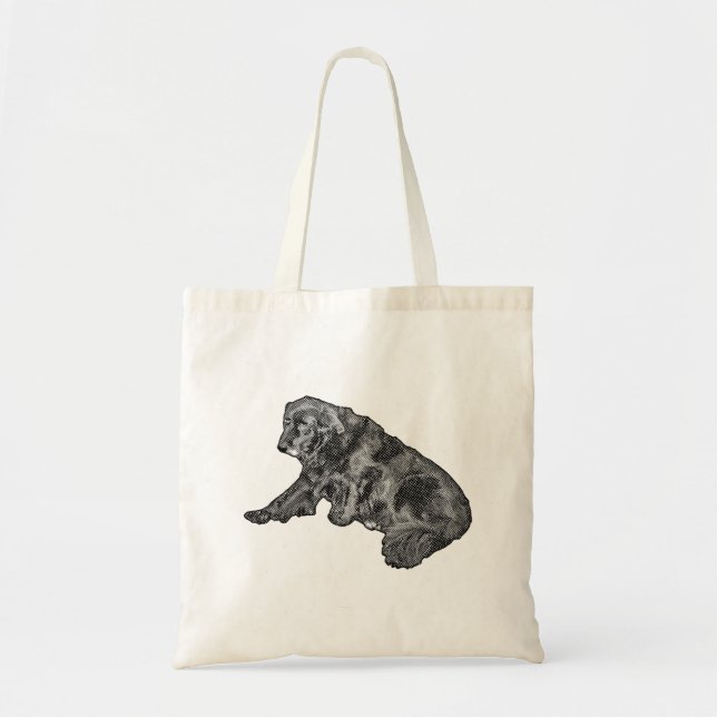 Bolsa Tote Erros de feliz com Watchful Lounger (Frente)