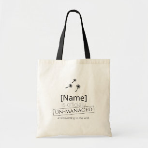 Bolsa Tote Erva Daninha Happens fofa cínica dandelion Engraça