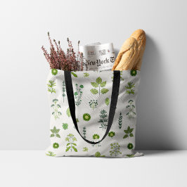 Bolsa Tote Erva Verde de Prado Selvagem