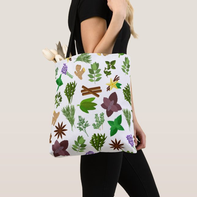 Bolsa Tote Ervas  (Close Up)