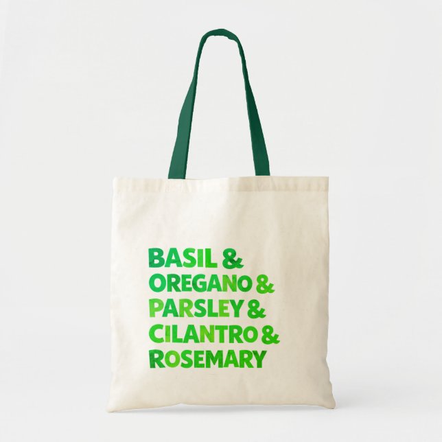 Bolsa Tote Ervas (Frente)