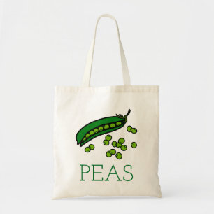 Bolsa Tote Ervilhas
