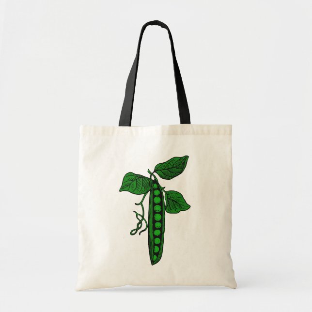 Bolsa Tote Ervilhas no vagem (Frente)