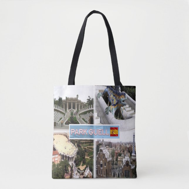 Bolsa Tote ES - Barcelona - Park Guell (Frente)