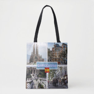 Bolsa Tote ES Barcelona - Sagrada Família - Casa Batllo