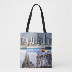 Bolsa Tote ES Barcelona - Skyline - Skyline - Sagrada Famíli