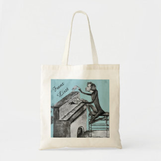 Bolsa Tote Esboço Único de Franz Liszt por Maurice Sand 1837