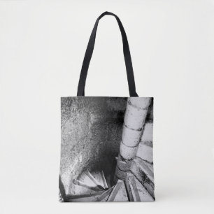 Bolsa Tote Escada Preta e Branca