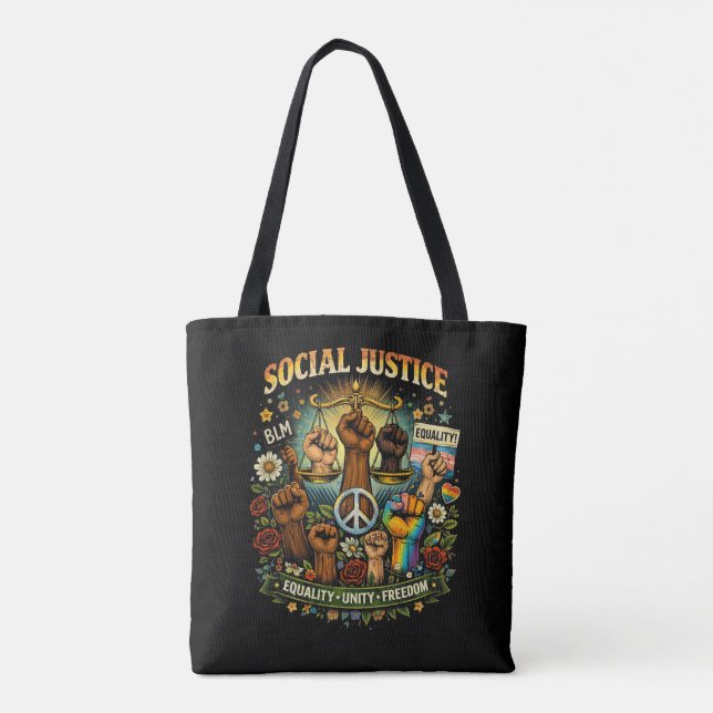 Bolsa Tote Escalas da Justiça (Verso)