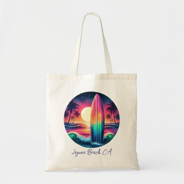 Bolsa Tote Escape do surfboard (Frente)